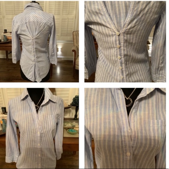 Elizabeth & James buttoned down/amazing back. Small - Picture 10 of 16